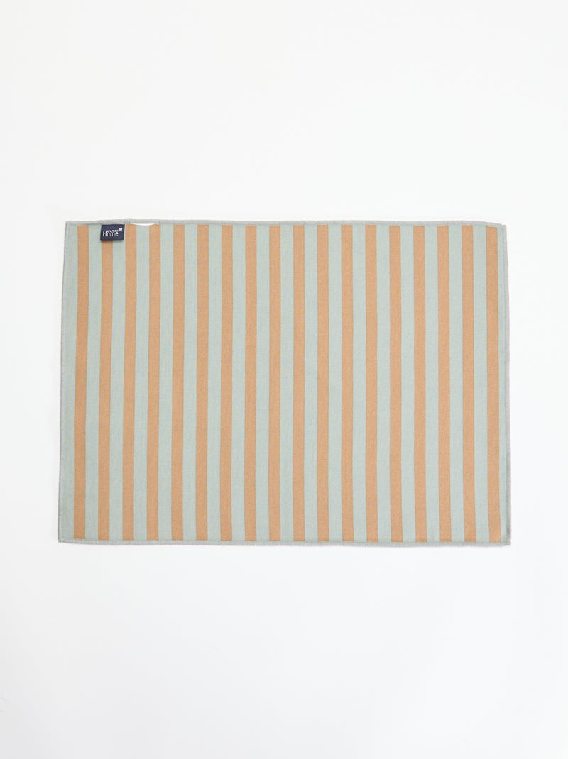 Pack de 2 individuais de mesa Azul - Kiabi