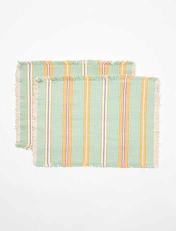 Pack de 2 individuais de mesa