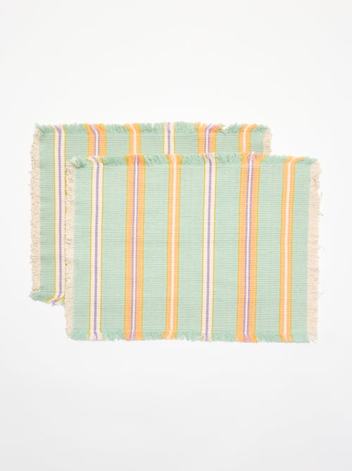 Pack de 2 individuais de mesa - Kiabi