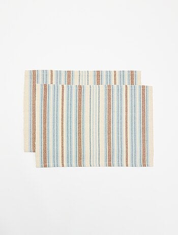 Pack de 2 individuais de mesa retangulares