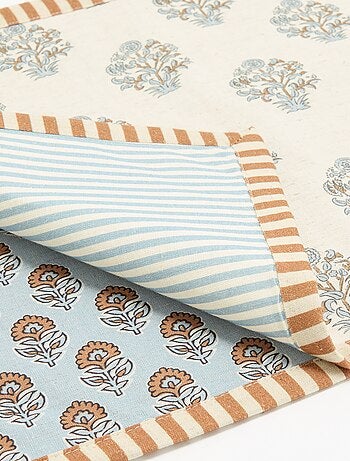 Pack de 2 individuais de mesa retangulares