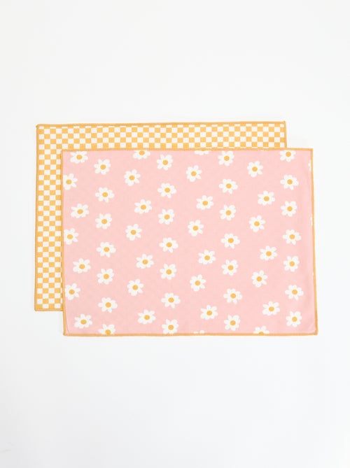 Pack de 2 individuais de mesa - Kiabi