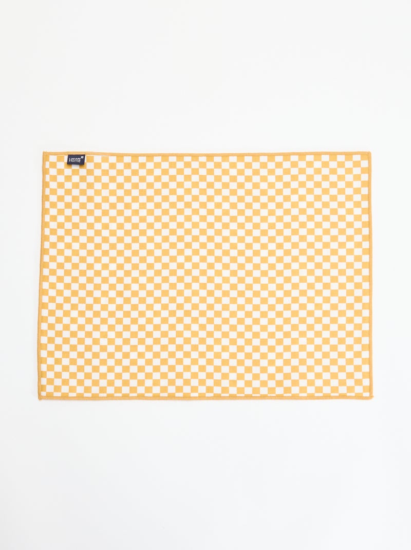 Pack de 2 individuais de mesa Rosa - Kiabi