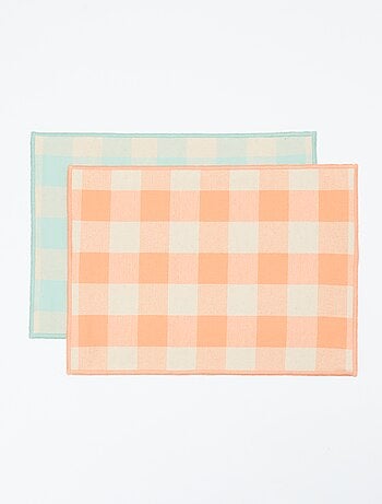 Pack de 2 individuais de mesa