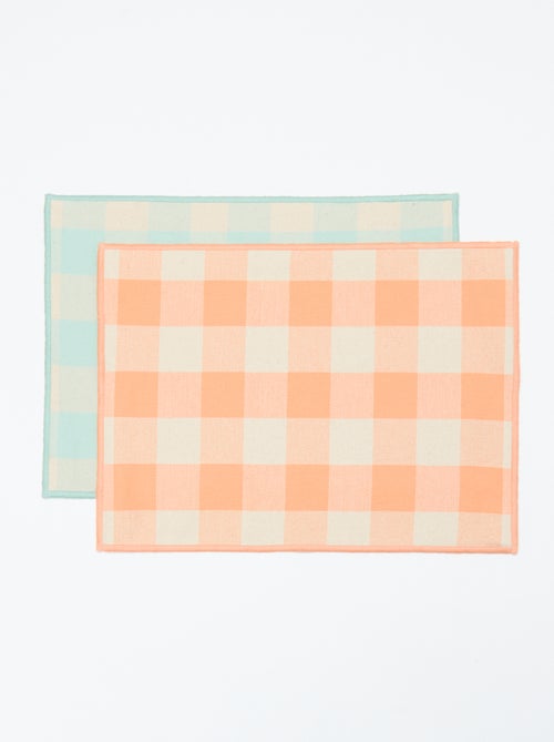 Pack de 2 individuais de mesa - Kiabi