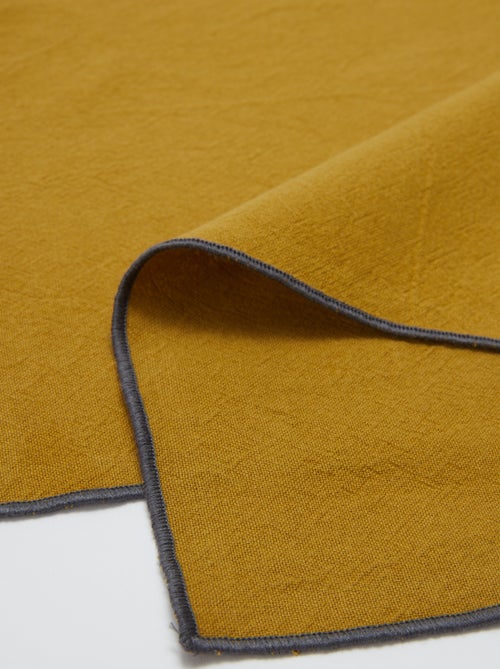 Pack de 2 individuais de mesa/guardanapos lisos 2 em 1 32 x 40 cm - Kiabi Home - Kiabi Pack de 2 individuais de mesa/guardanapos lisos 2 em 1 32 x 40 cm - Kiabi Home - Kiabi