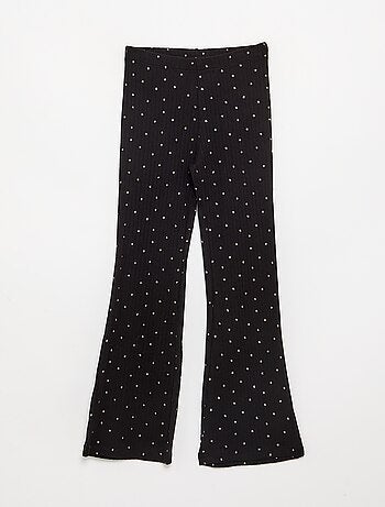 Pack de 2 leggings - 1 liso + 1 estampado