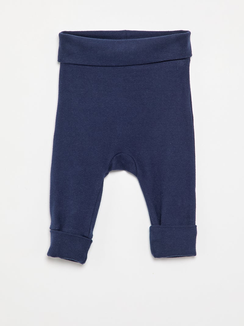Pack de 2 leggings Azul - Kiabi