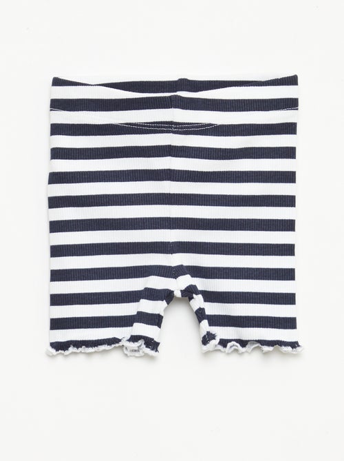 Pack de 2 leggings canelados - Kiabi