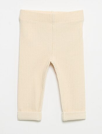 Pack de 2 leggings canelados