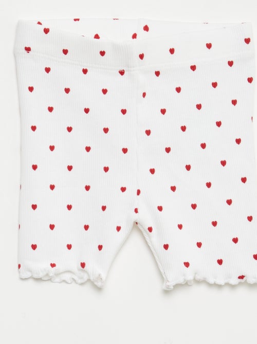Pack de 2 leggings canelados - Kiabi