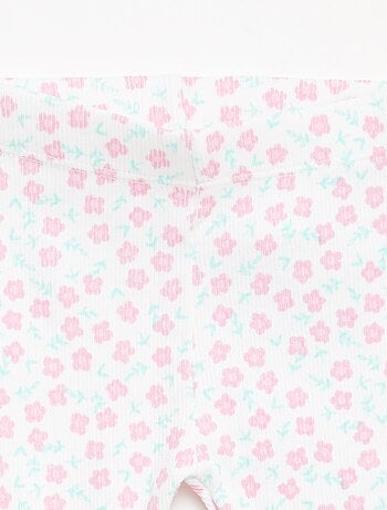 Pack de 2 leggings canelados