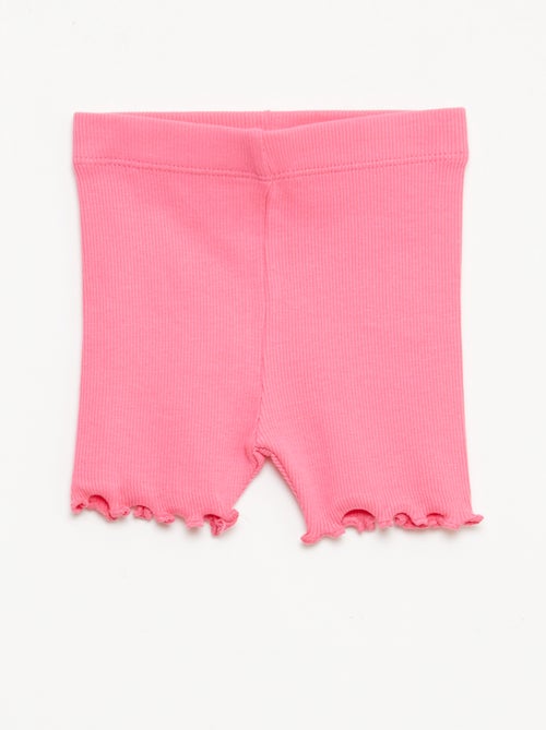 Pack de 2 leggings canelados - Kiabi