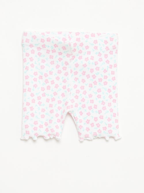 Pack de 2 leggings canelados - Kiabi