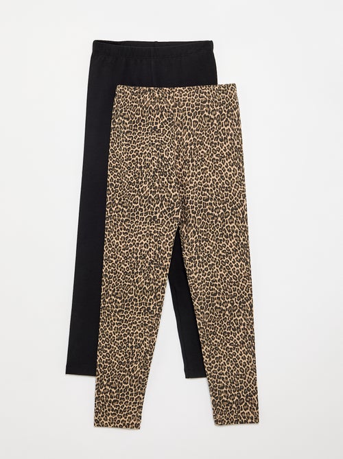 Pack de 2 leggings compridos - Kiabi
