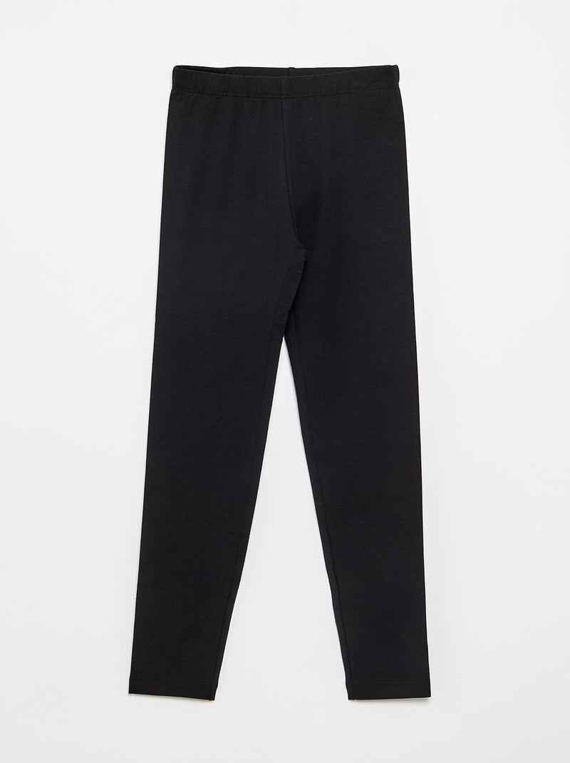 Pack de 2 leggings compridos Bege - Kiabi