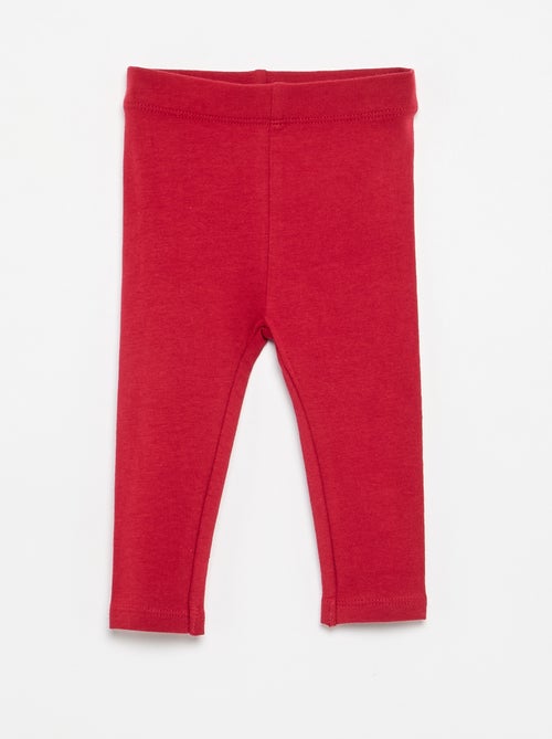 Pack de 2 leggings compridos - Kiabi Pack de 2 leggings compridos - Kiabi