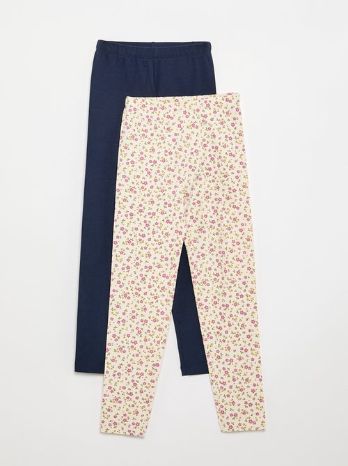 Pack de 2 leggings compridos - Kiabi