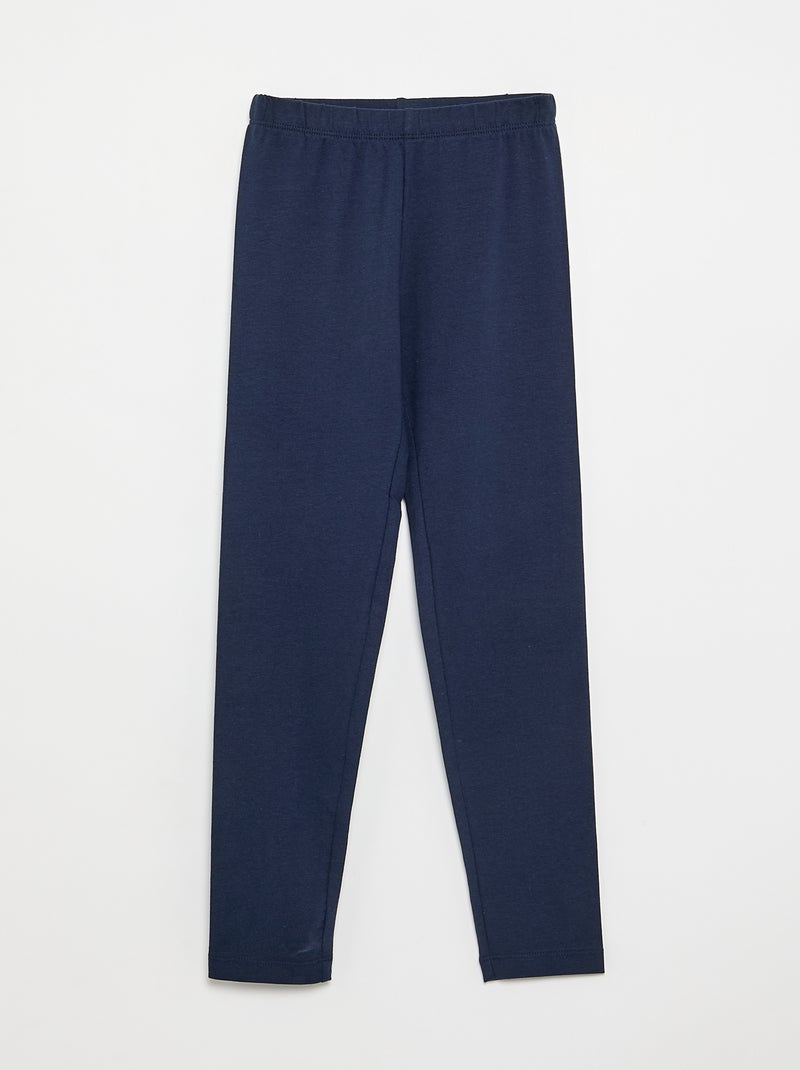 Pack de 2 leggings compridos Branco - Kiabi
