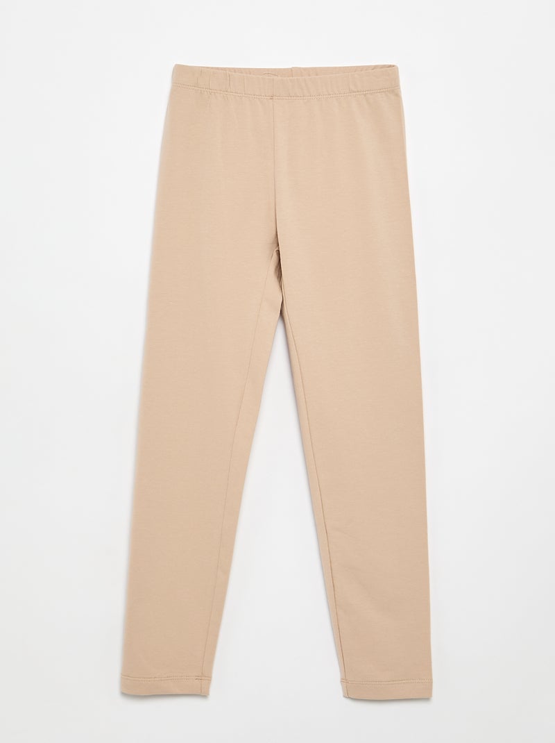 Pack de 2 leggings compridos Preto - Kiabi