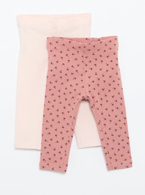 Pack de 2 leggings compridos - Kiabi