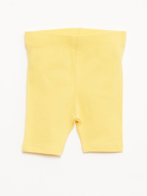 Pack de 2 leggings curtos - Kiabi