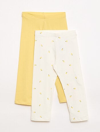 Pack de 2 leggings curtos