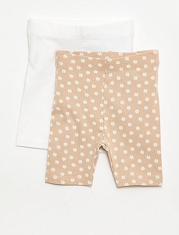 Pack de 2 leggings curtos
