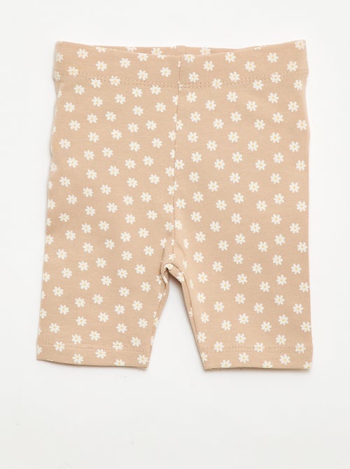 Pack de 2 leggings curtos - Kiabi