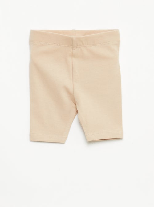 Pack de 2 leggings curtos - Kiabi