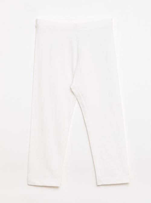 Pack de 2 leggings curtos - Kiabi