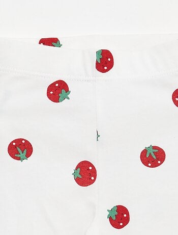 Pack de 2 leggings curtos