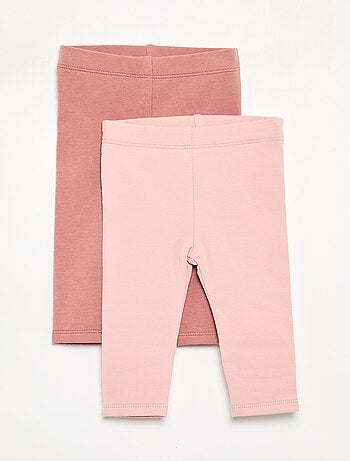 Pack de 2 leggings de moletão