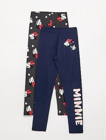 Pack de 2 leggings 'Disney' em jersey