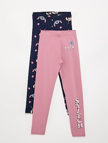 Pack de 2 leggings 'Disney' em jersey