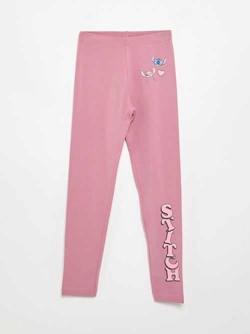 Pack de 2 leggings 'Disney' em jersey - Kiabi Pack de 2 leggings 'Disney' em jersey - Kiabi