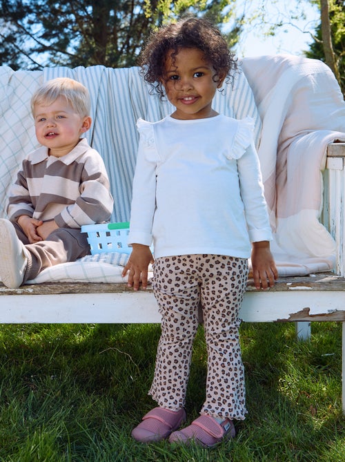Pack de 2 leggings flare - Kiabi Pack de 2 leggings flare - Kiabi