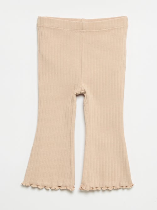 Pack de 2 leggings flare - Kiabi Pack de 2 leggings flare - Kiabi