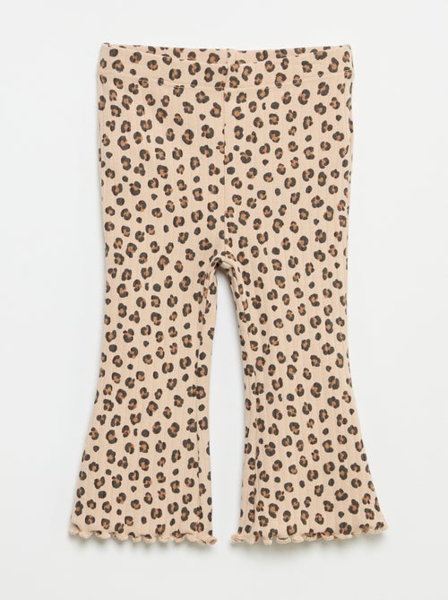 Pack de 2 leggings flare - Kiabi Pack de 2 leggings flare - Kiabi