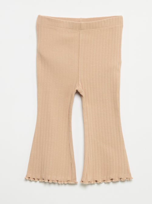 Pack de 2 leggings flare - Kiabi Pack de 2 leggings flare - Kiabi