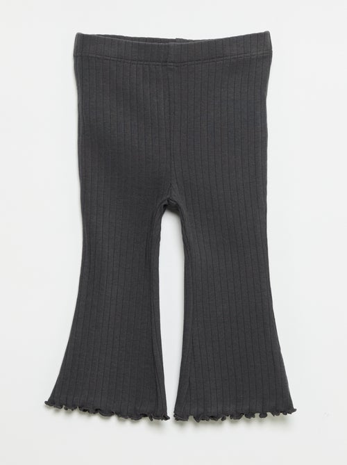 Pack de 2 leggings flare - Kiabi Pack de 2 leggings flare - Kiabi