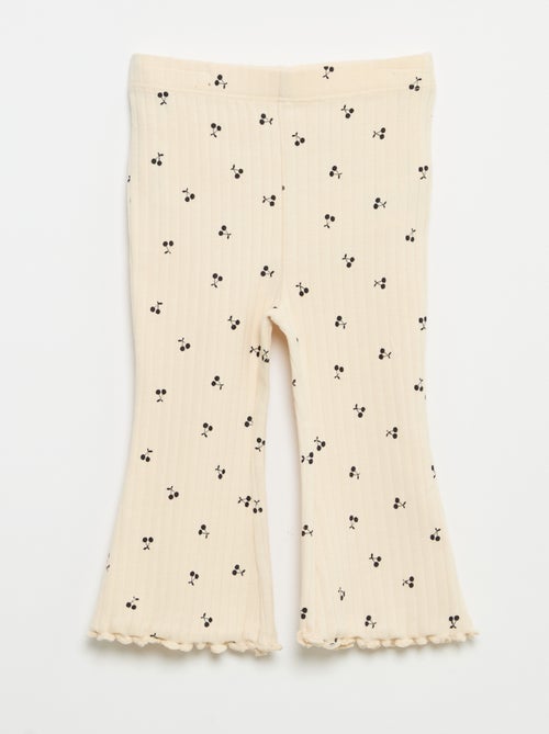Pack de 2 leggings flare - Kiabi Pack de 2 leggings flare - Kiabi