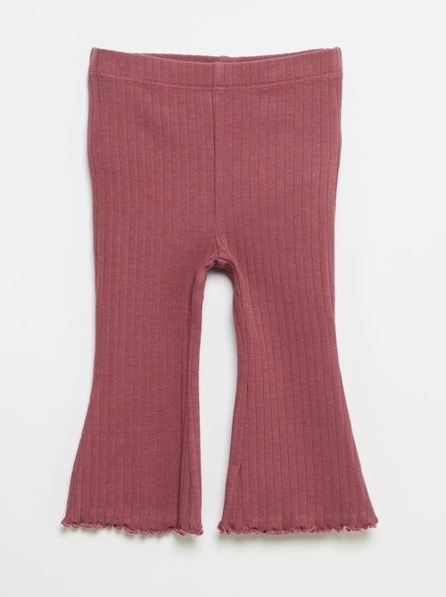 Pack de 2 leggings flare - Kiabi Pack de 2 leggings flare - Kiabi