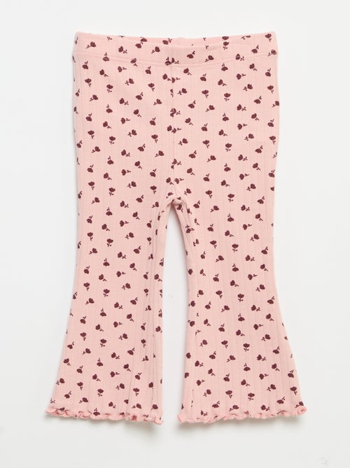 Pack de 2 leggings flare - Kiabi Pack de 2 leggings flare - Kiabi
