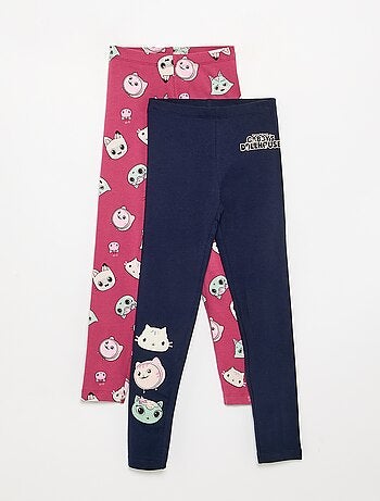 Pack de 2 leggings 'Gabby e a Casa Mágica'