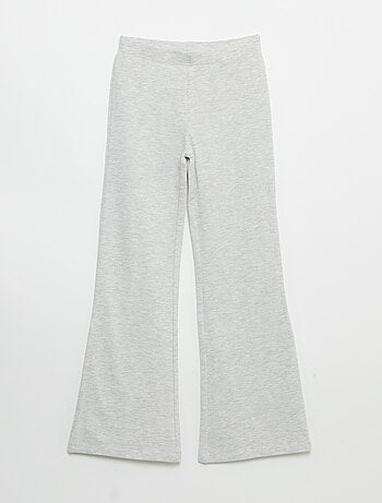 Pack de 2 leggings lisos de corte flare