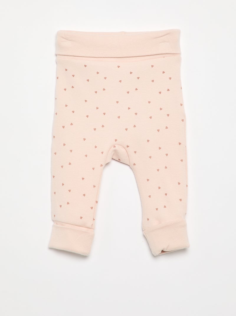 Pack de 2 leggings Rosa - Kiabi
