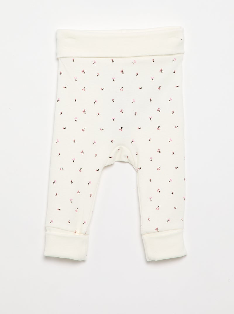 Pack de 2 leggings Rosa - Kiabi