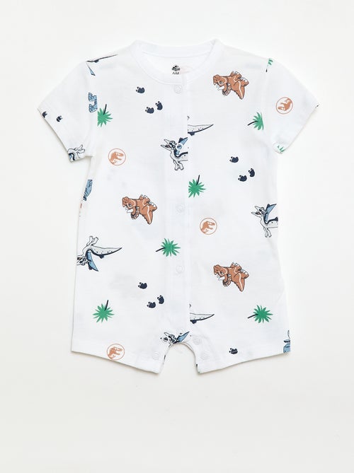 Pack de 2 macacões de bebé 'Jurassic World' - Kiabi