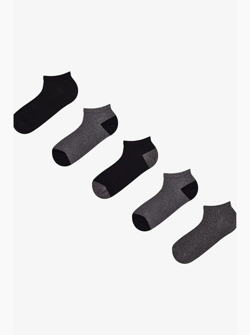 Pack de 2 meias de tornozelo comfort penti - Kiabi Pack de 2 meias de tornozelo comfort penti - Kiabi